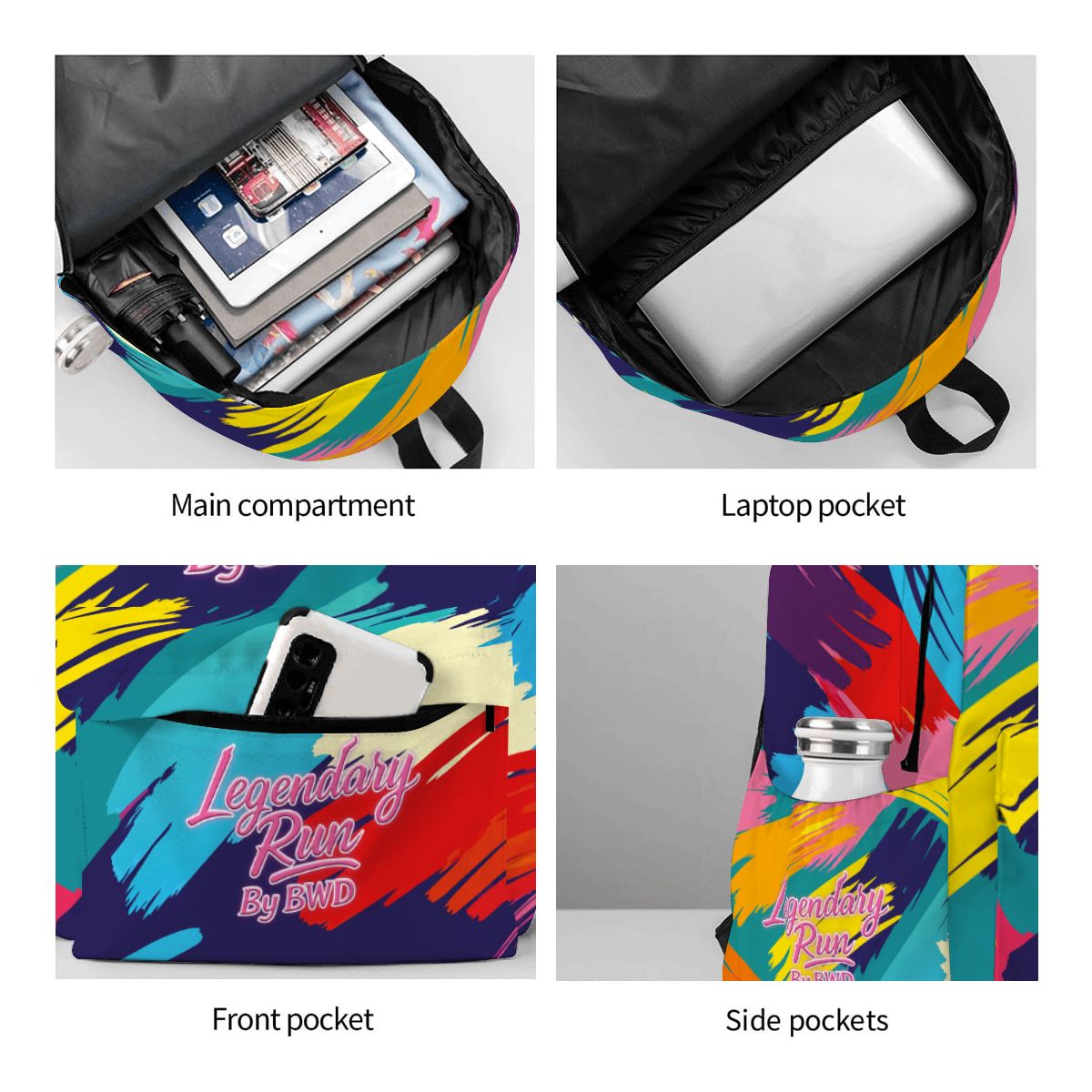 BWD Color Splash 1’s - Oxford Backpack (First Edition)