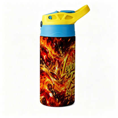 Legendary Run Water Bottle - Fire & Gold Edition