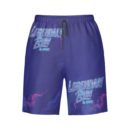 BWD Purple Haze 1’s - Men’s AOP Streetwear Shorts (First Edition)