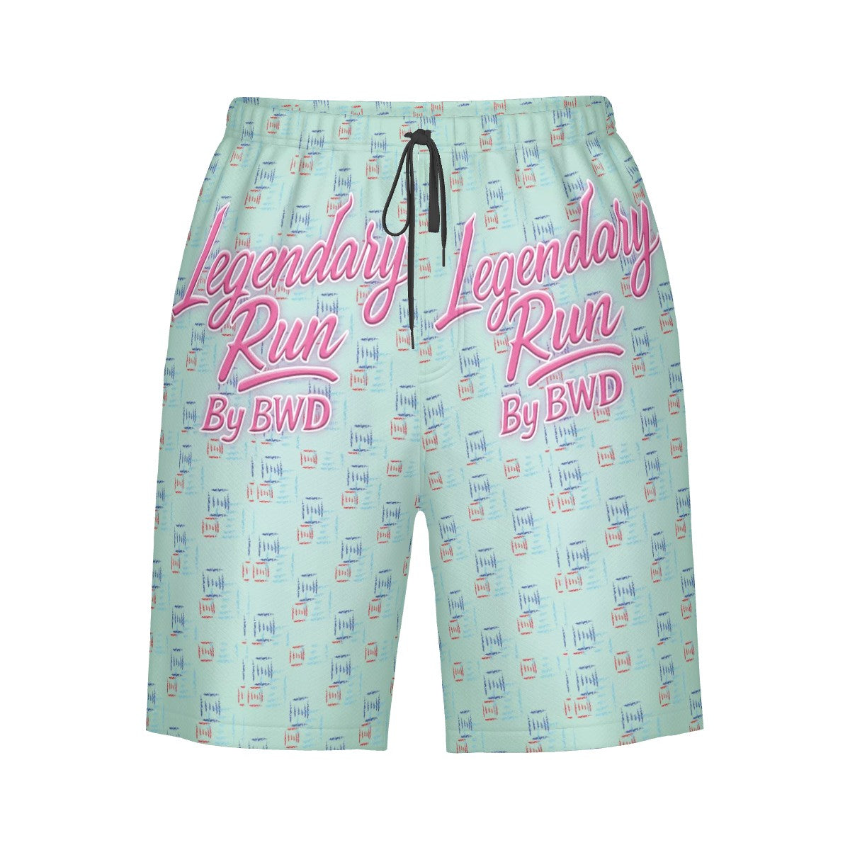BWD Mint Rush 1’s - Men’s AOP Streetwear Shorts (First Edition)