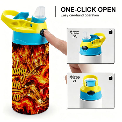 Legendary Run Water Bottle - Fire & Gold Edition